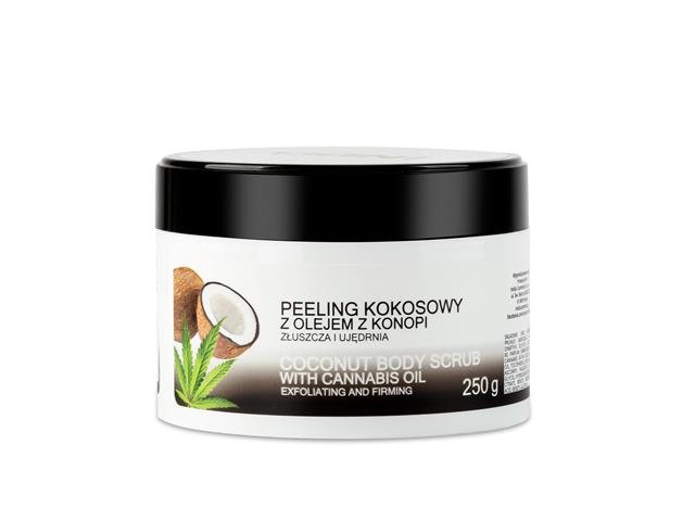 INDIA Peeling kokosowy z olejem z konopi interakcje ulotka peeling - 250 g