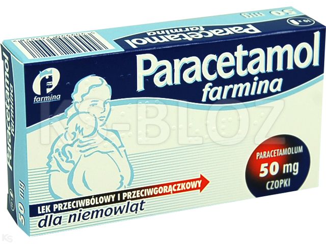 Infacetamol interakcje ulotka czopki doodbytnicze 50 mg 10 czop. (blist.)