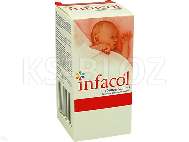 Infacol interakcje ulotka zawiesina doustna 40 mg/ml 50 ml