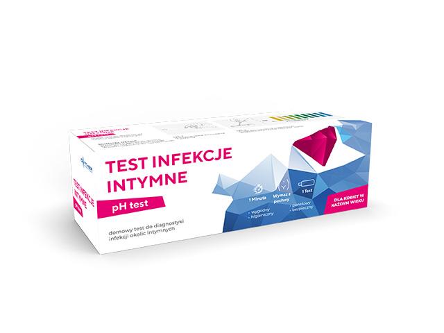 Infekcje Intymne Test interakcje ulotka test - 1 szt.