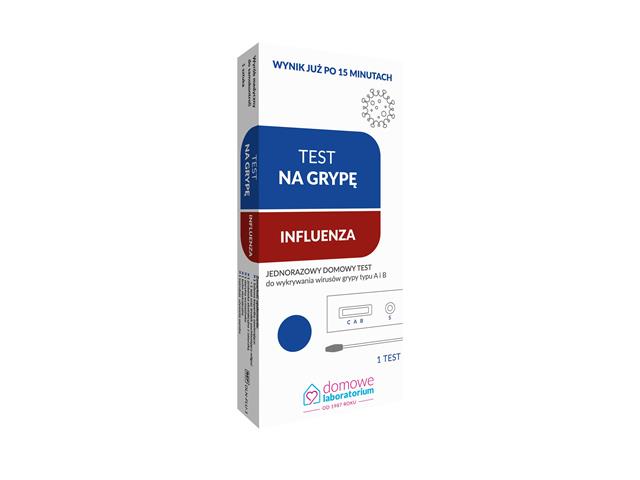 Influenza Test na grypę interakcje ulotka test - 1 szt.