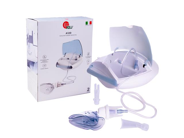 Inhalator BRONCHIOL tłokowy interakcje ulotka urządzenie - 1 szt.