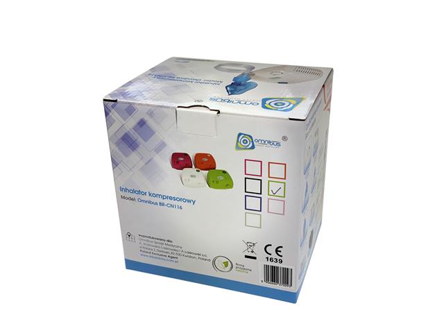 Inhalator Kompresorowy OMNIBUS BR-CN116 Green interakcje ulotka inhalator kompresorowy - 1 szt.