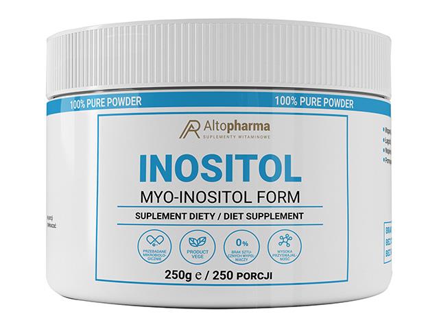 Inositol Myo-Inositol Form interakcje ulotka proszek - 250 g