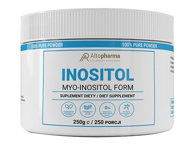 Inositol Myo-Inositol Form interakcje ulotka proszek  250 g