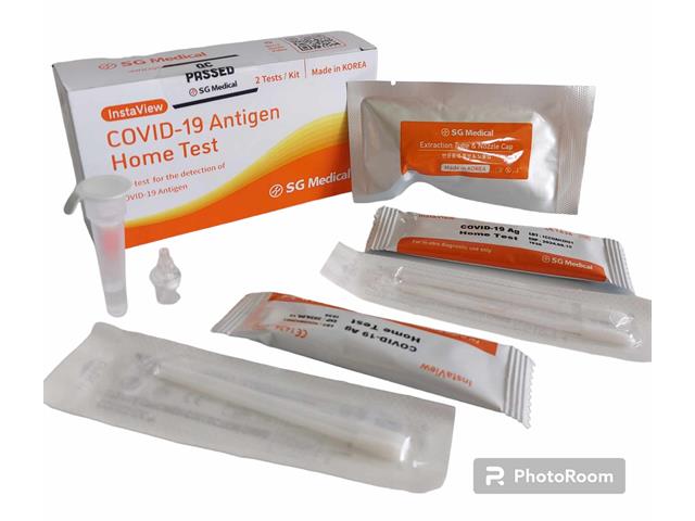 Instaview Covid 19 Antigen Home Test interakcje ulotka test  2 szt.