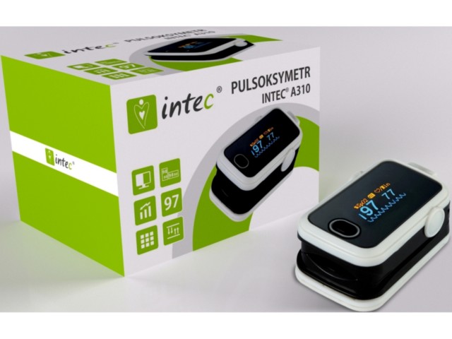 Intec Pulsoksymetr A310 interakcje ulotka pulsoksymetr - 1 szt.