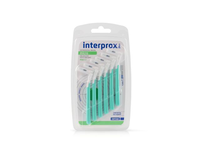 Interprox Plus Micro Szczoteczki międzyzębowe 1,1 mm interakcje ulotka szczotka - 6 szt.