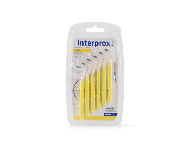 Interprox Plus Mini Szczoteczki międzyzębowe PHD 1,4 interakcje ulotka szczotka - 6 szt.