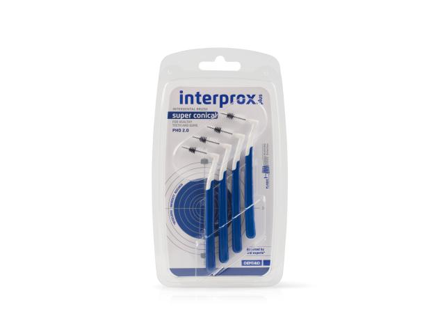 Interprox Plus Super Conical Szczoteczki międzyzębowe 2,0 mm interakcje ulotka szczotka - 4 szt.