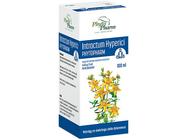 Intractum Hyperici Phytopharm interakcje ulotka płyn doustny 4,65 g/5ml 100 ml