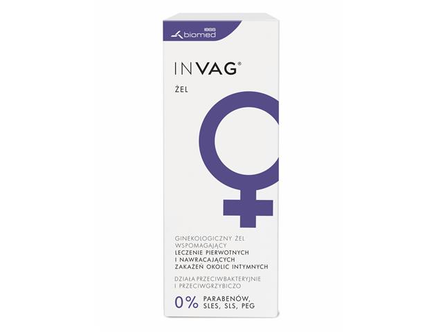 Invag Żel interakcje ulotka żel - 30 g