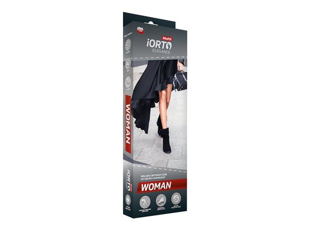 iORTO Elegance WOMAN (SLIM) roz. 35/36 IO65 wkładki ortopedyczne do obuwia damskiego interakcje ulotka wkładka do obuwia  2 szt. | para