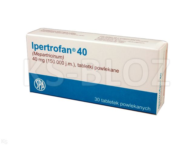 Ipertrofan 40 interakcje ulotka tabletki powlekane 40 mg 30 tabl.