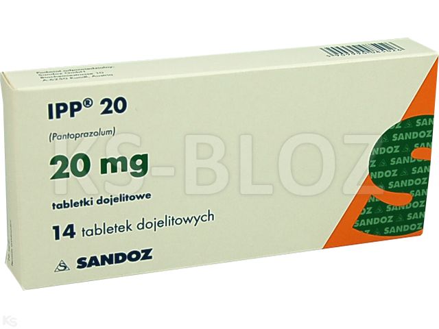 IPP 20 interakcje ulotka tabletki dojelitowe 20 mg 14 tabl.