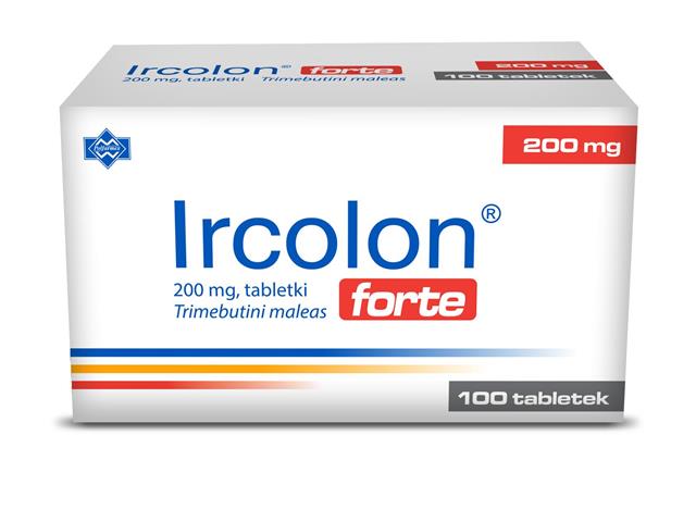 Ircolon Forte interakcje ulotka tabletki 200 mg 