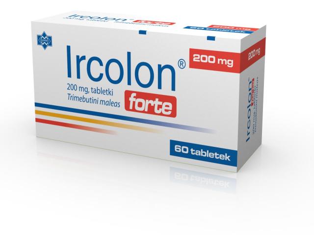 Ircolon Forte interakcje ulotka tabletki 200 mg 60 tabl.