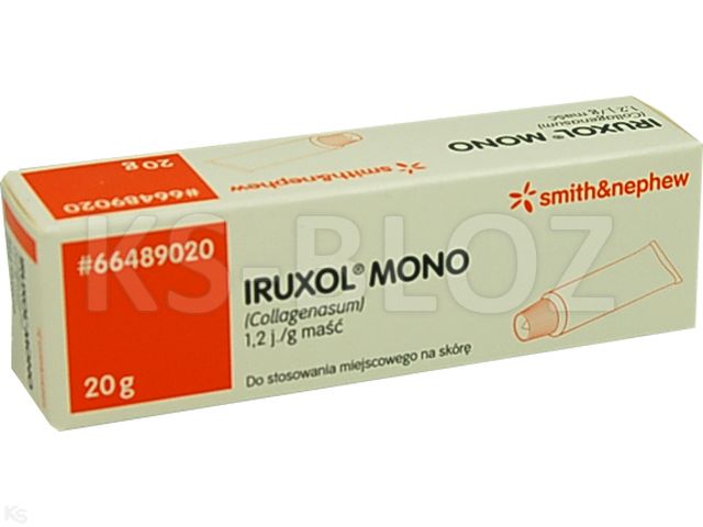 Iruxol Mono - ulotka (dawkowanie, zastosowanie, interakcje) - KtoMaLek.pl