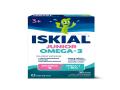 Iskial Junior Omega-3 smak truskawkowy interakcje ulotka żelki  30 szt.