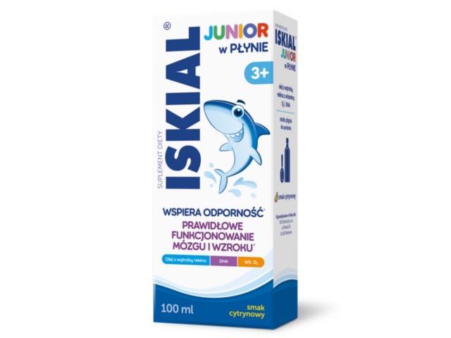 Iskial Junior W płynie interakcje ulotka płyn  100 ml