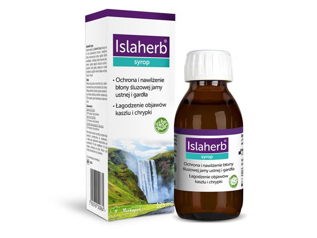 Islaherb Syrop interakcje ulotka syrop  125 ml