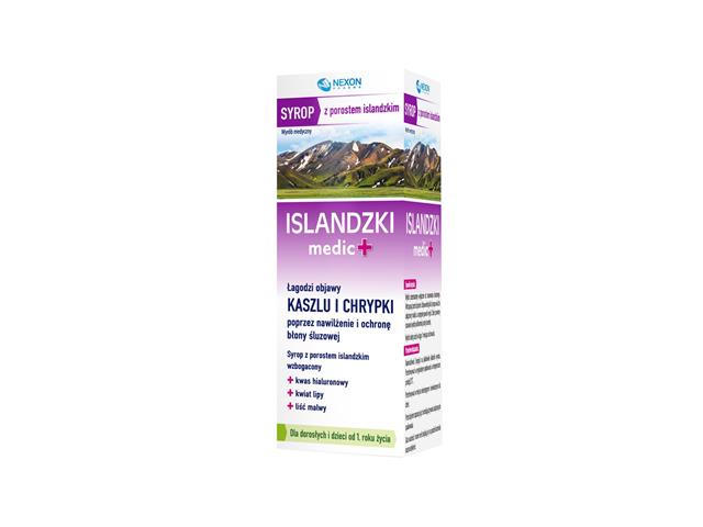 Islandzki Kids Natural Syrop interakcje ulotka syrop - 125 ml