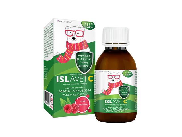 Islavet C interakcje ulotka płyn  120 ml