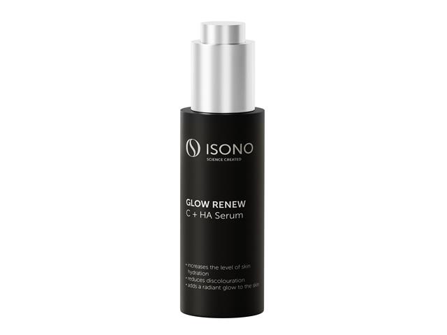 ISONO GLOW RENEW C + HA Serum kuracja rozświetlająco nawilżająca interakcje ulotka serum - 30 ml