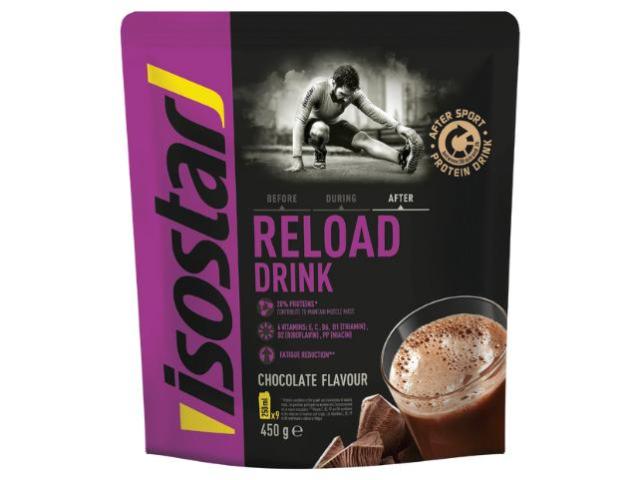 Isostar After Sport Reload smak czekoladowy interakcje ulotka proszek - 450 g