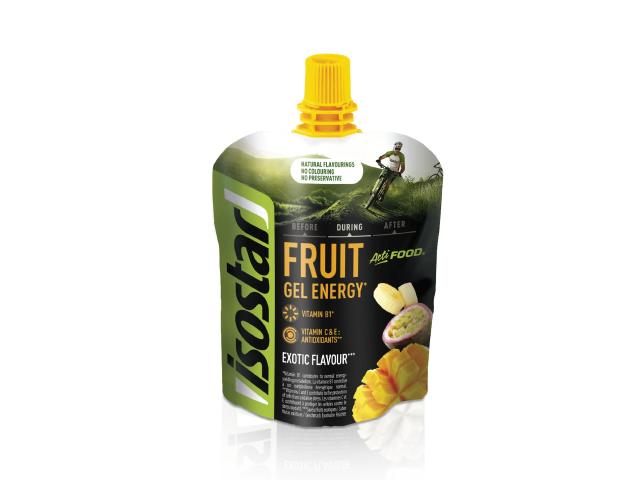 Isostar Fruit Energy Actifood Gel smak egzotyczny interakcje ulotka żel - 90 g (sasz.)