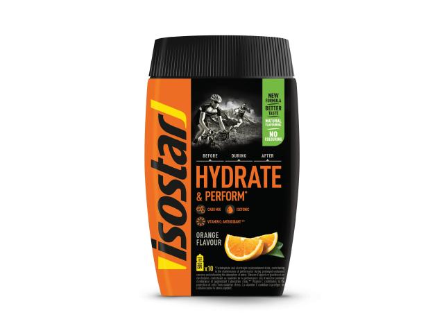 Isostar Hydrate & Perform smak pomarańczowy interakcje ulotka proszek - 400 g