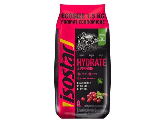 Isostar Hydrate & Perform smak żurawinowy interakcje ulotka proszek do rozpuszczenia - 1,5 kg