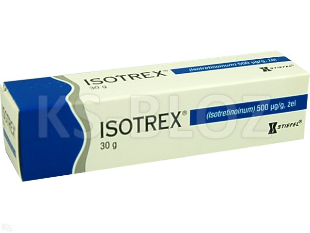 Isotrex interakcje ulotka żel 500 mcg/g 30 g