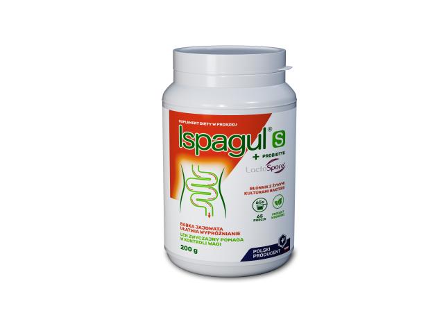 Ispagul S + Probiotyk interakcje ulotka proszek  200 g