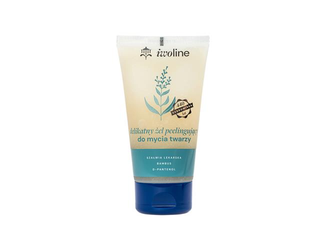 IWOLINE Delikatny żel peelingujący do mycia twarzy interakcje ulotka żel - 150 ml