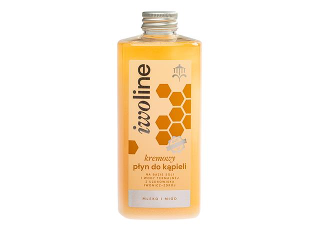 IWOLINE MLEKO I MIÓD Kremowy Płyn do kąpieli interakcje ulotka płyn - 500 ml