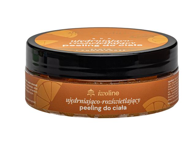 IWOLINE Peeling do ciała ujędrniająco-rozświetlający złoto i pomarańcze interakcje ulotka peeling - 200 ml