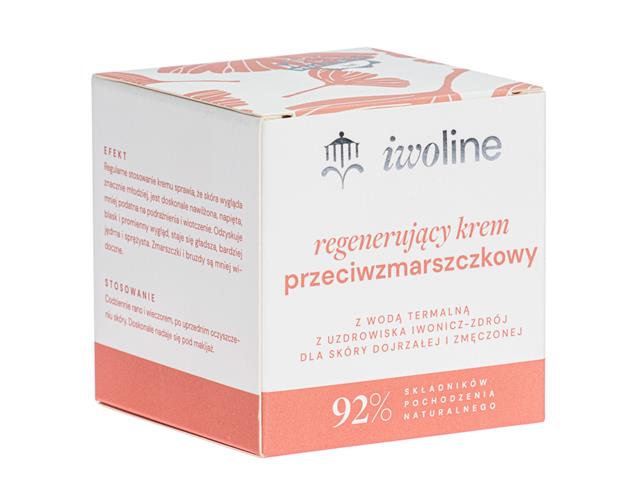 IWOLINE Regenerujący Krem przeciwzmarszczkowy interakcje ulotka krem - 50 ml