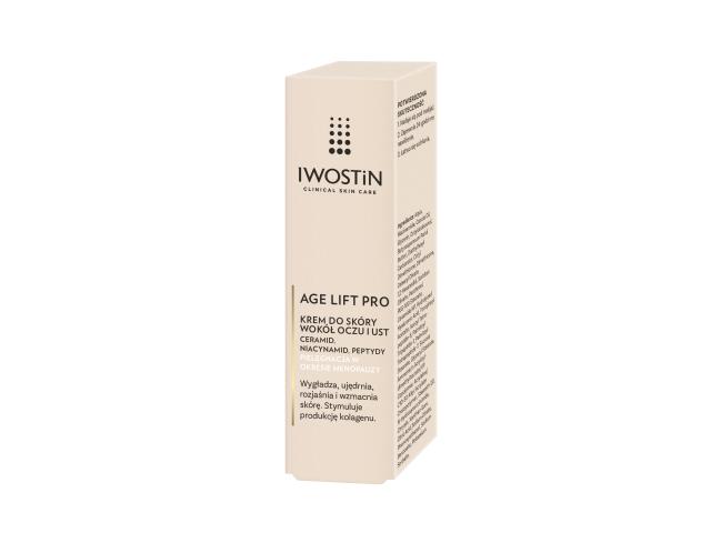 Iwostin Age Lift Pro Krem do skóry wokół oczu i ust interakcje ulotka krem  15 ml