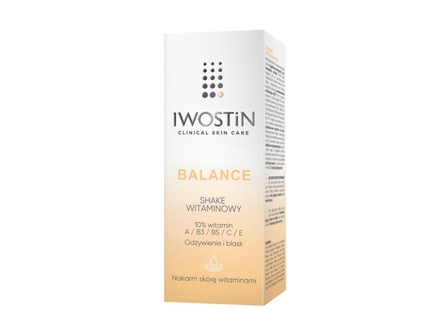 Iwostin Balance Shake witaminowy interakcje ulotka serum - 15 ml