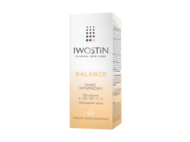 Iwostin Balance Shake witaminowy interakcje ulotka serum  15 ml