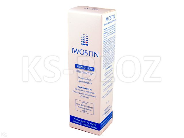 Iwostin Krem do rąk pielęgnujący interakcje ulotka krem - 75 ml