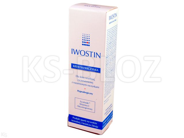 Iwostin Krem na naczynka interakcje ulotka krem - 40 ml