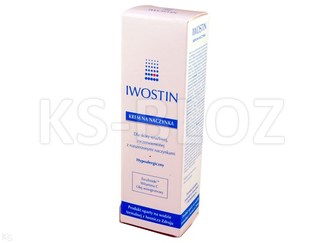 Iwostin Krem na naczynka interakcje ulotka   40 ml