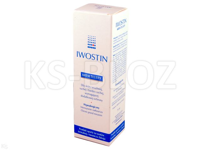 Iwostin Krem tłusty hipoalergiczny interakcje ulotka krem  75 ml