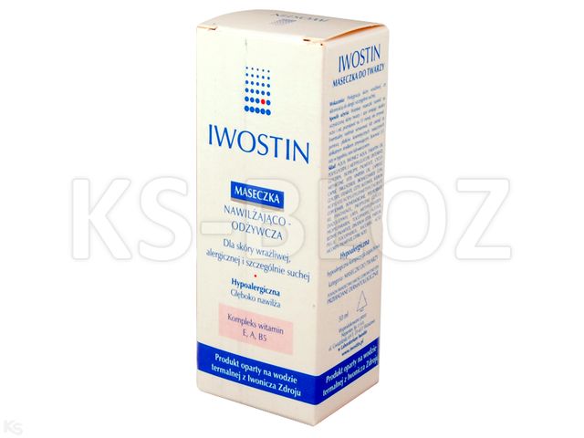 Iwostin Maseczka nawilżająco-odżywcza interakcje ulotka  - 50 ml