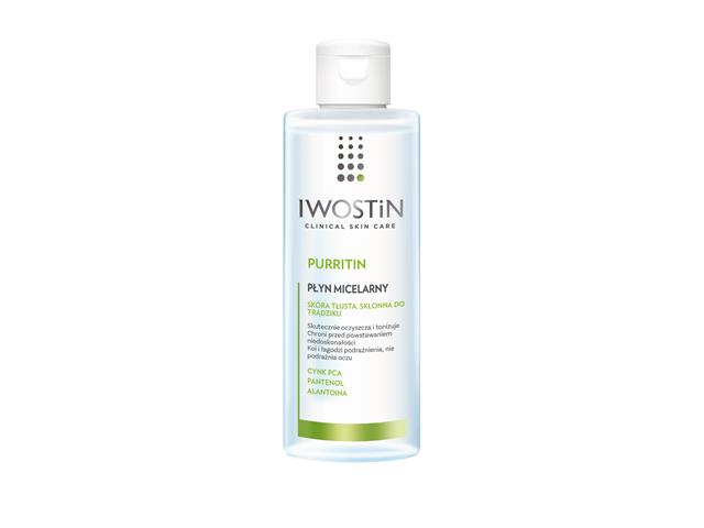 Iwostin Purritin Płyn micelarny interakcje ulotka   215 ml