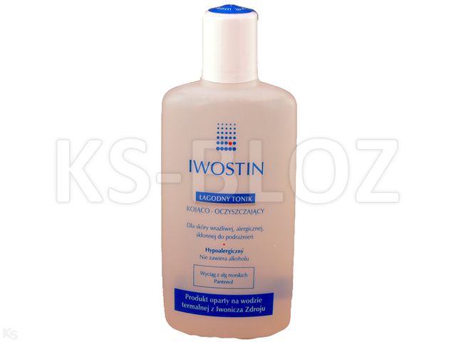 IWOSTIN Tonik kojąco-oczyszcz.hypoal. interakcje ulotka tonik - 200 ml