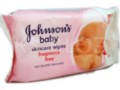 J&J Baby Chusteczki oczyszczające interakcje ulotka chusteczka  1 op.