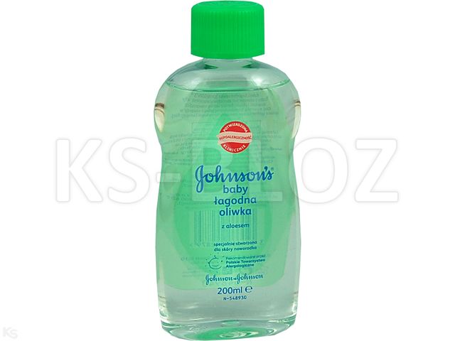 J&J Baby Oliwka aloesowa lekka mgiełka interakcje ulotka oliwka  200 ml